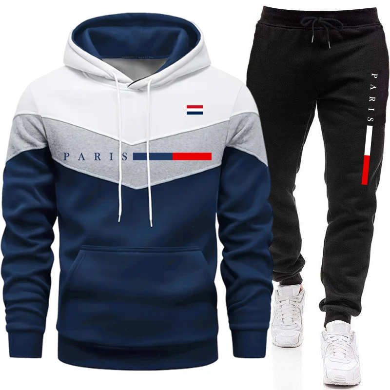 Męski zestaw: bluza z kapturem – Mens Fashion Urban recenzja i cena