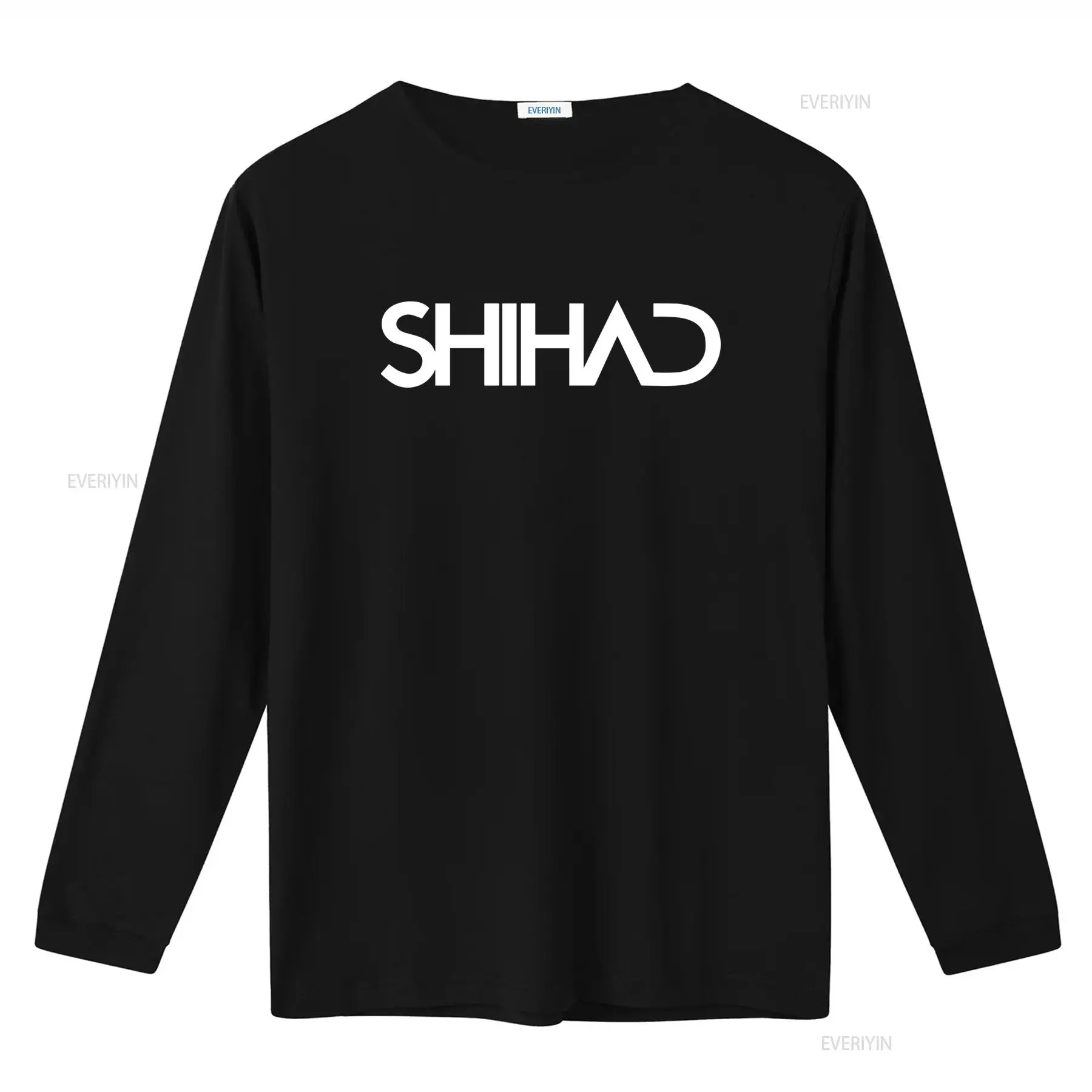 SHIHAD Nowa modna koszulka T-s – Mens Fashion Black Shirt recenzja i cena