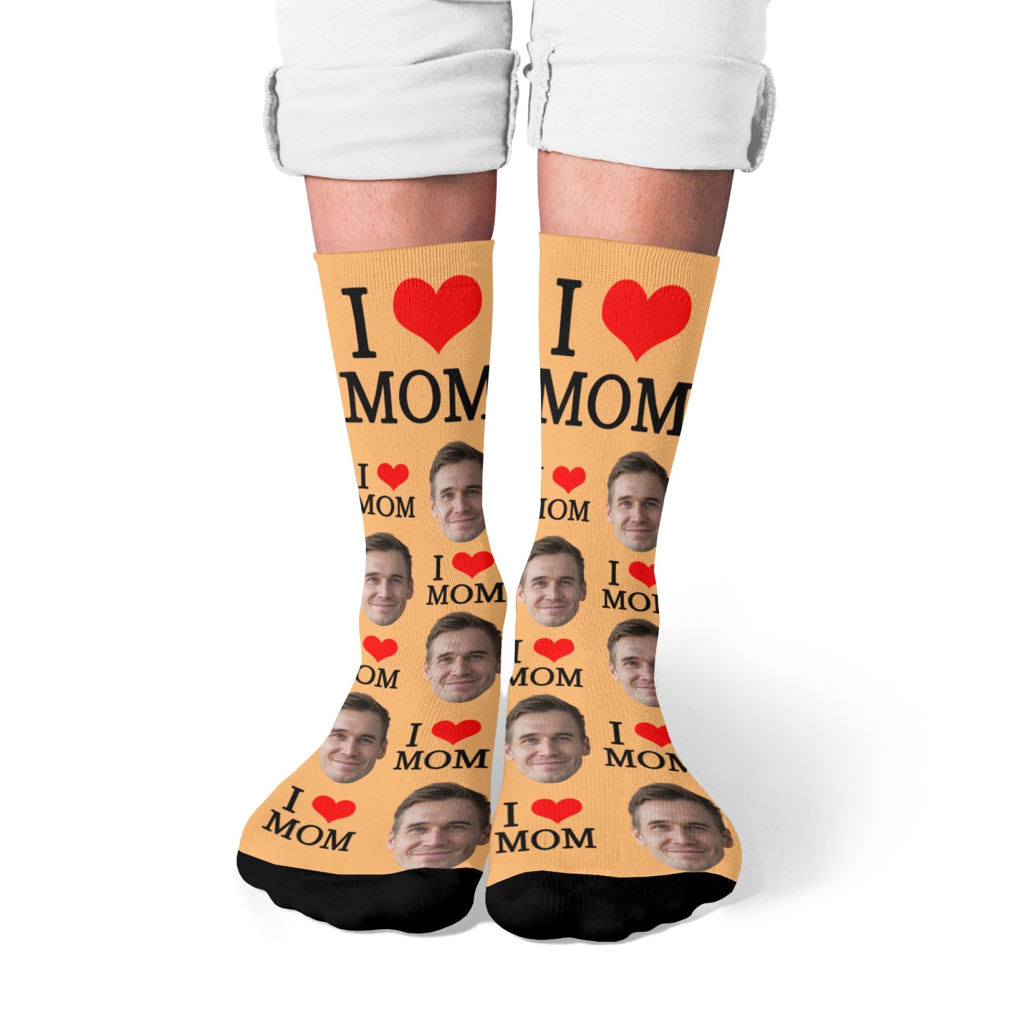 Skarpetki z własnym zdjęciem,  – Socks Ankle Men recenzja i cena