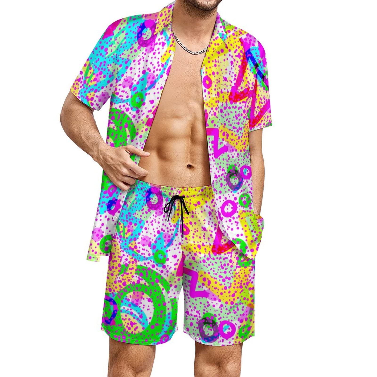Letnie nieregularne geometrycz – Men'S Fashion Essentials recenzja i cena