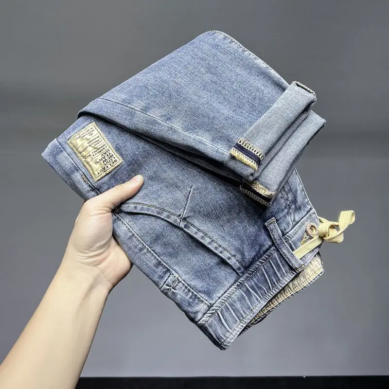 Nowe wiosenne letnie koreański – Men'S Fashion With Baggy Jeans recenzja i cena