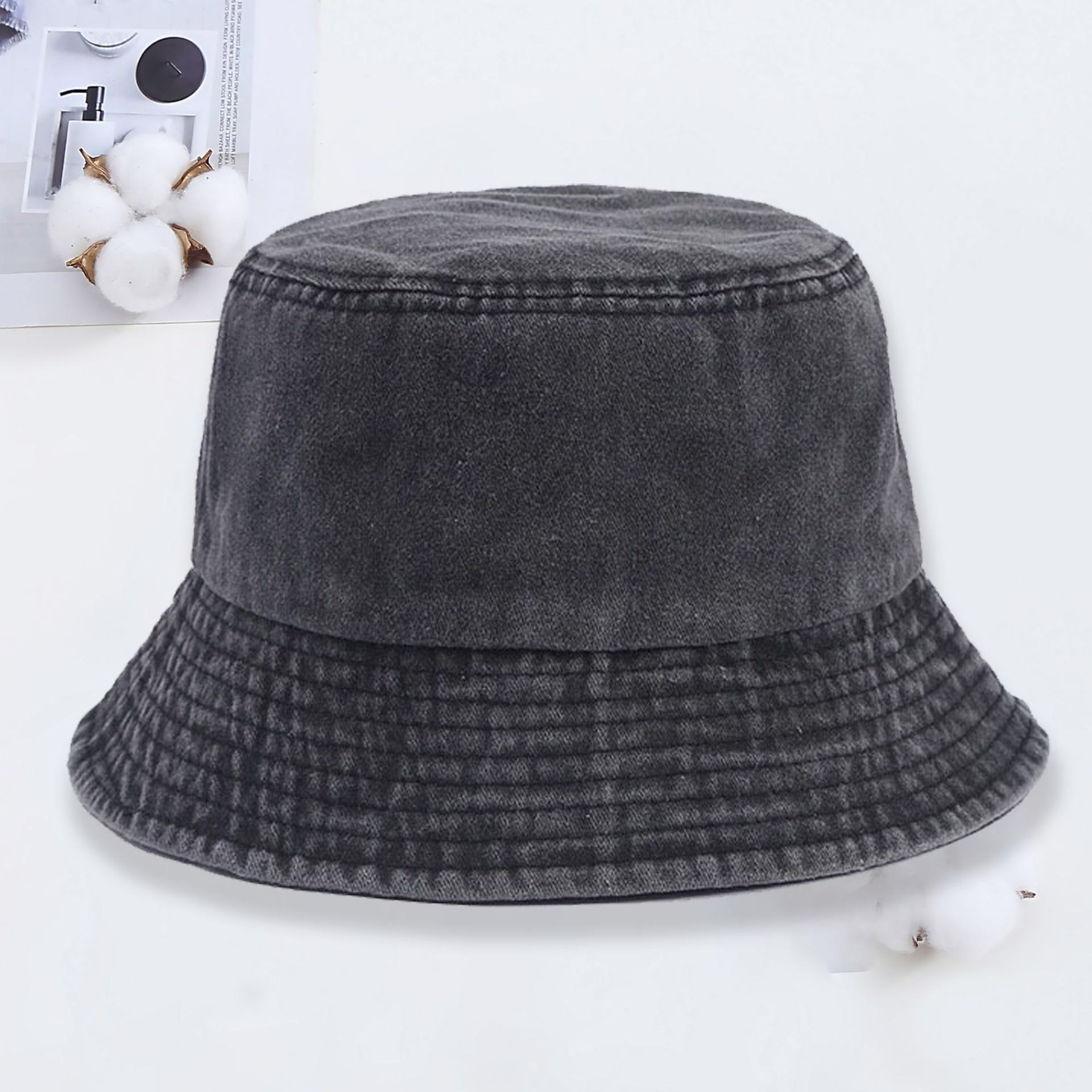 Czapka typu bucket hat z denim – Mens Fashion Bucket Hat recenzja i cena