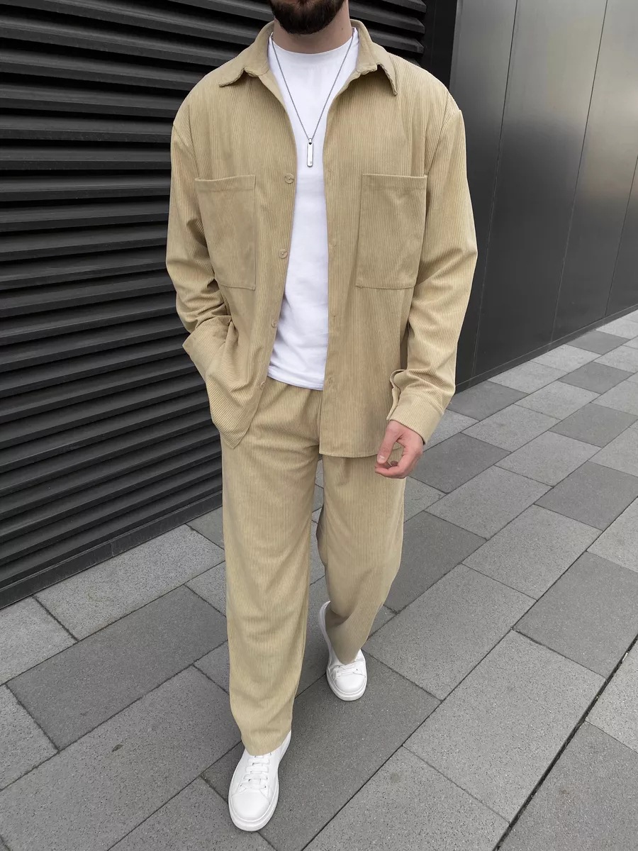 Męski dwuczęściowy zestaw z tk – Men'S Fashion Essentials recenzja i cena
