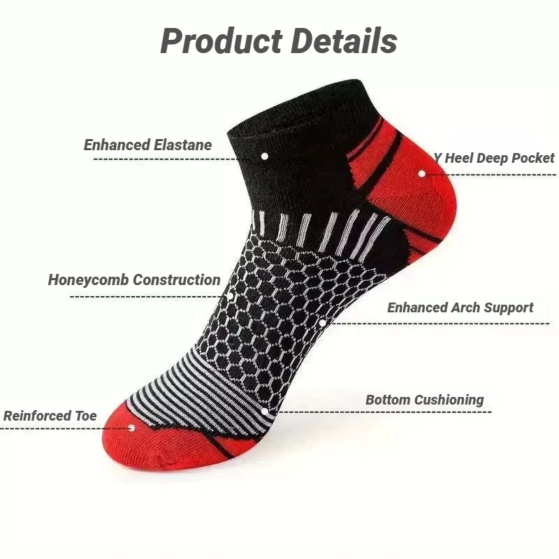 6 par męskich krótkich skarpet – Socks Ankle Men recenzja i cena