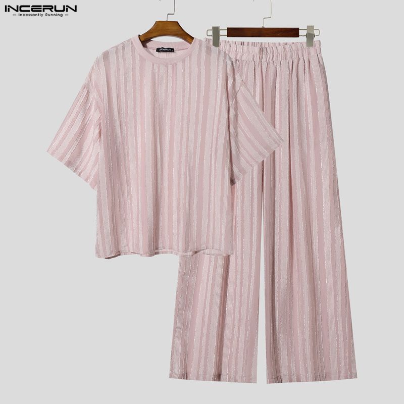 INCERUN Męskie Komplety w Pask – Men'S Fashion Essentials recenzja i cena
