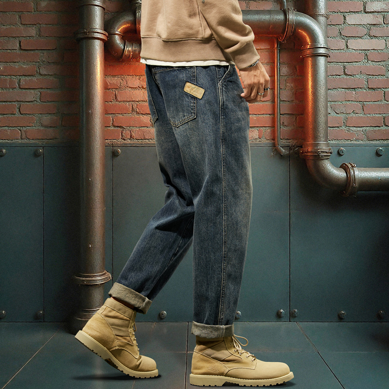 Nowe męskie luźne jeansy modne – Men'S Fashion With Baggy Jeans recenzja i cena