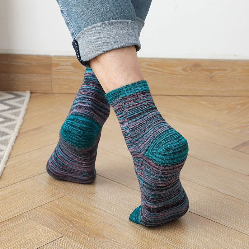 1/5 Par Męskie Kolorowe Palce  – Socks Ankle Men recenzja i cena
