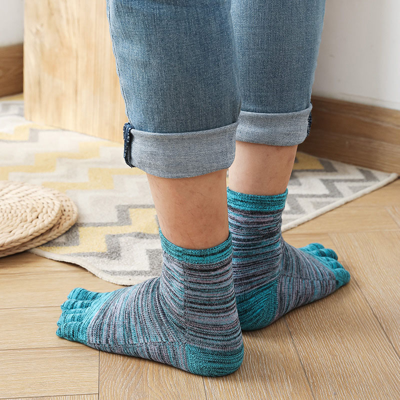 1/5 Par Męskie Kolorowe Palce  – Socks Ankle Men recenzja i cena