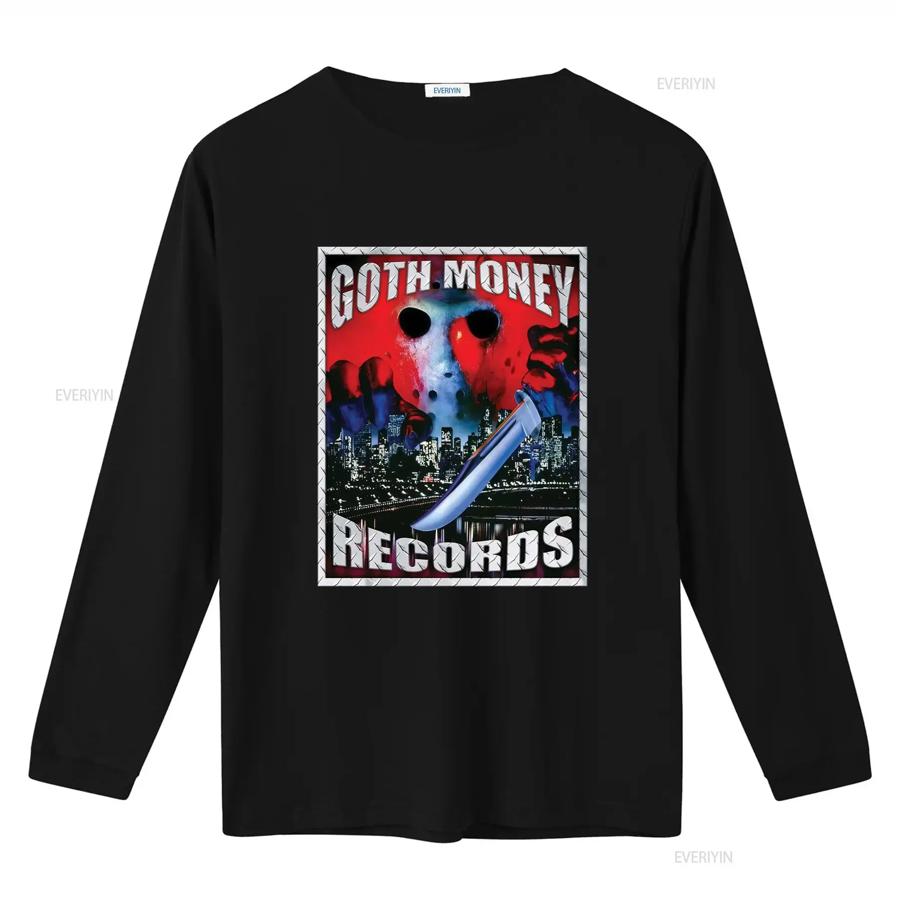 Koszulka Goth Money Records z  – Mens Fashion Black Shirt recenzja i cena