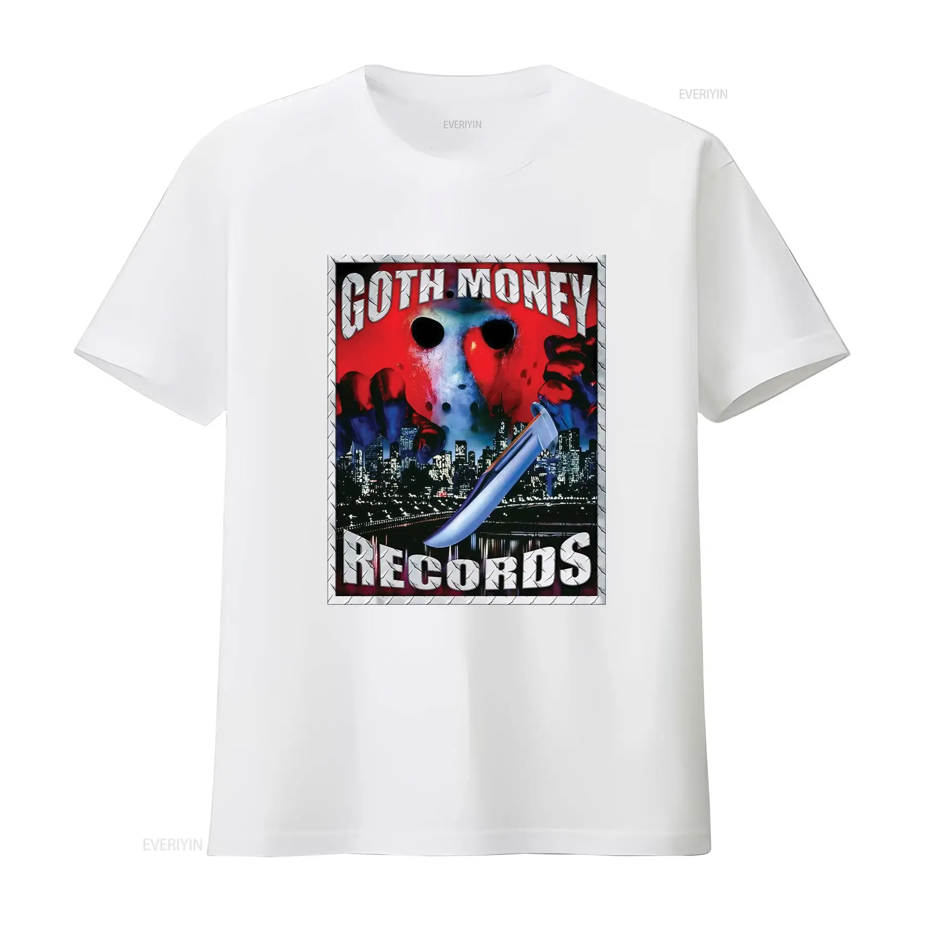 Koszulka Goth Money Records z  – Mens Fashion Black Shirt recenzja i cena
