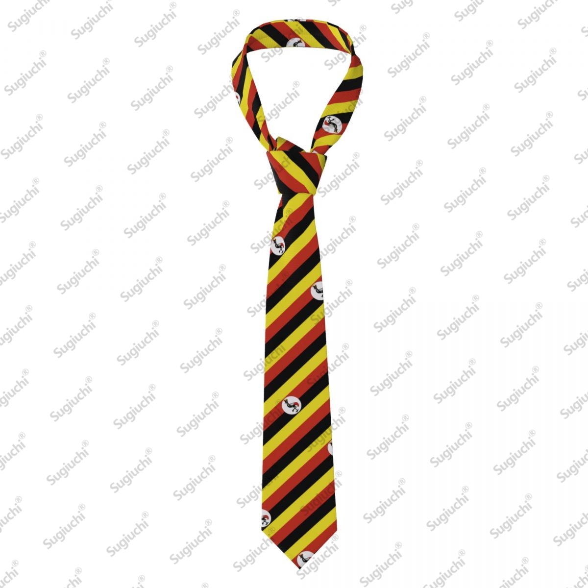 Krawaty na wesele z flagą Ugan – Men Fashion Uganda recenzja i cena