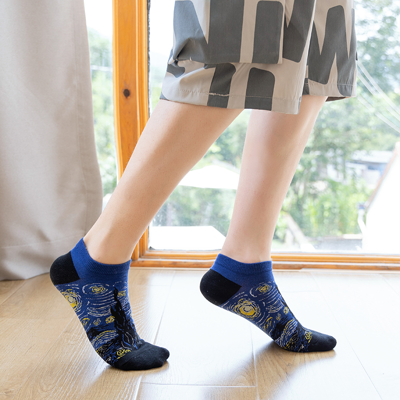 1/5 par skarpetek do kostki z  – Socks Ankle Men recenzja i cena
