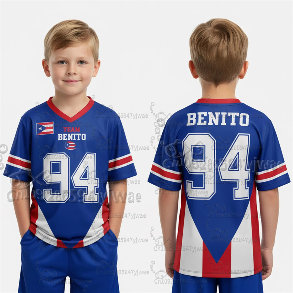 Koszulka rugby Team Benito 94  – Mens Fashion Rugby Shirts recenzja i cena