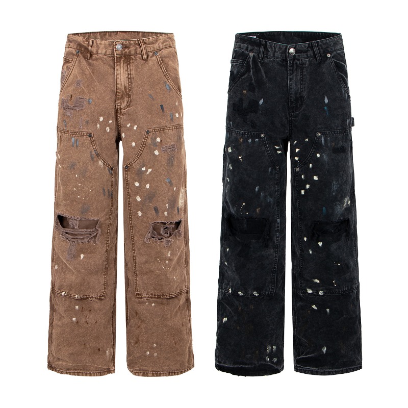 Amerykańskie retro spodnie jea – Men'S Fashion With Baggy Jeans recenzja i cena